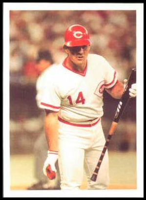 75 Pete Rose - On deck before hit 4192